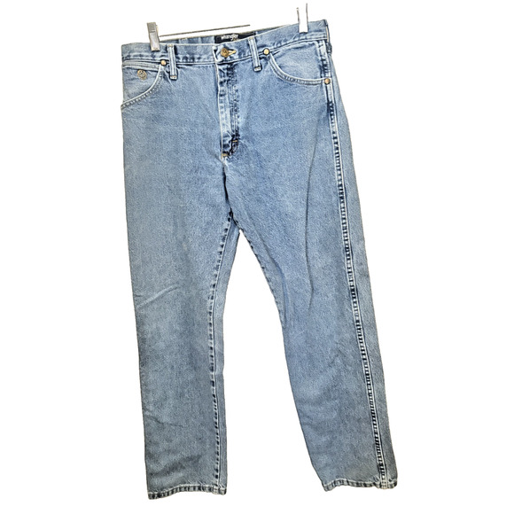 Wrangler Other - Wrangler George Strait Collection Bootcut Jeans 32x32 Blue Denim Pants